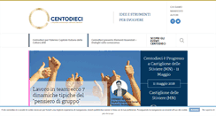 Desktop Screenshot of centodieci.it